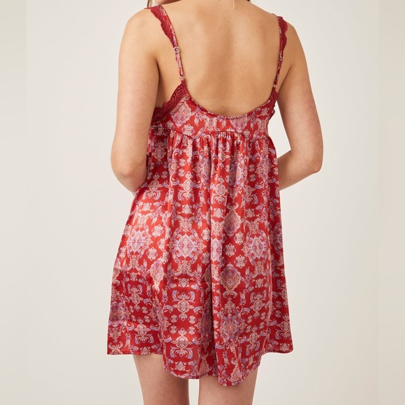 NWT Free People Misty Morning Trapeze Slip Dress - Picture 4 of 5
